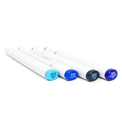 Copic, Markers, Art & School, Replaceable nibs, Refillable ink, 55194